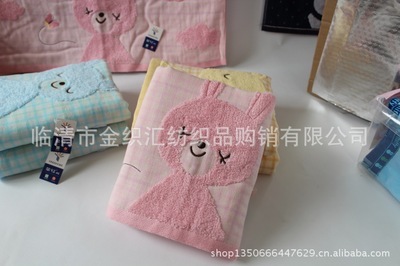 金號正品純棉可愛兔無捻紗雙層紗布浴巾3572 批發(fā)優(yōu)勢與產品解析